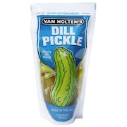 VAN HOLTENS Van Holten's Large Dill Pickle Individually Packed In A Pouch, PK12 412D